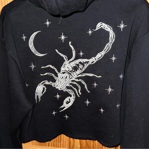 Horoscopez/Dolls Kill Scorpio Cropped Hoodie